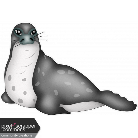 Perky Penguins - Seal Sticker