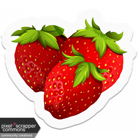 Sow & Reap Strawberries Sticker