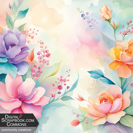 Pretty Floral Background 1