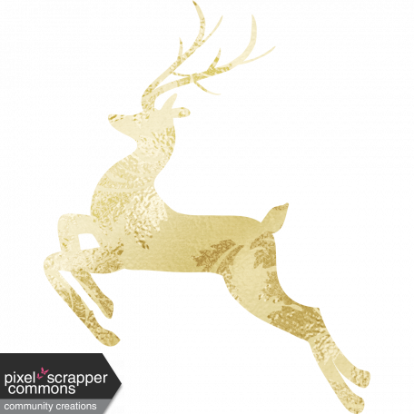 Christmas art deer