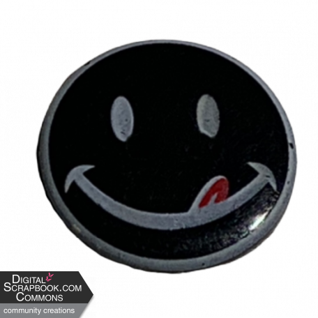 Smiley button graphic by Elaine Canaday | DigitalScrapbook.com Digital ...