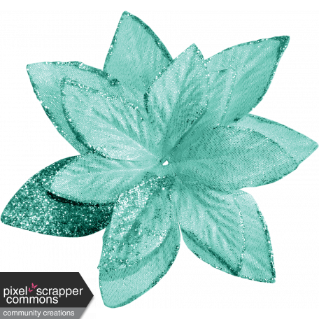 Teal Flower