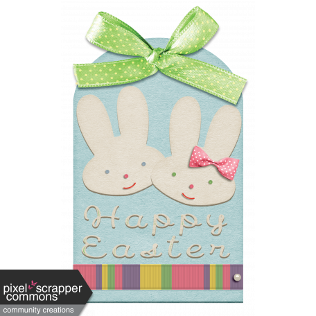 Spring Days - Easter Tag Element