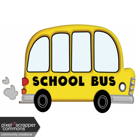 Back To School - School Bus Element graphic by Melissa Riddle ...