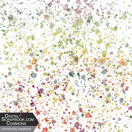 Radiant Gradient White Paper with Splatters