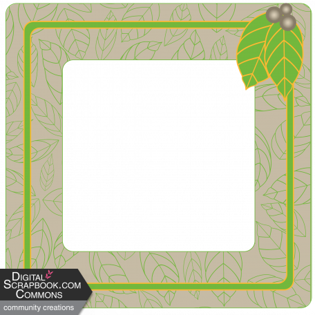 Leaves Pirouette Frame