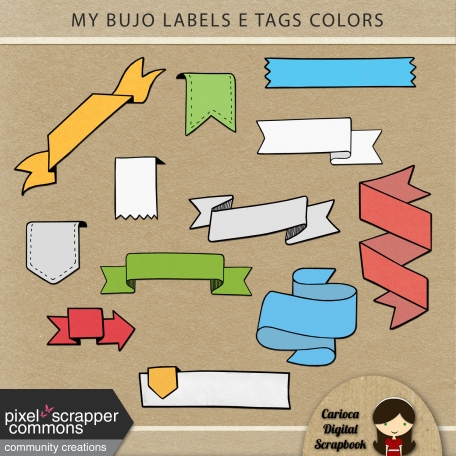 My Bujo Tags & Labels Colors