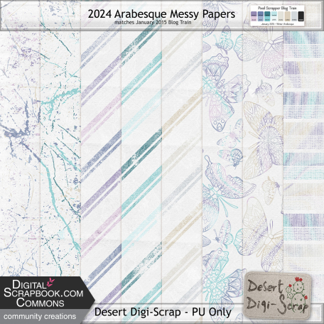 Arabesque Messy Papers