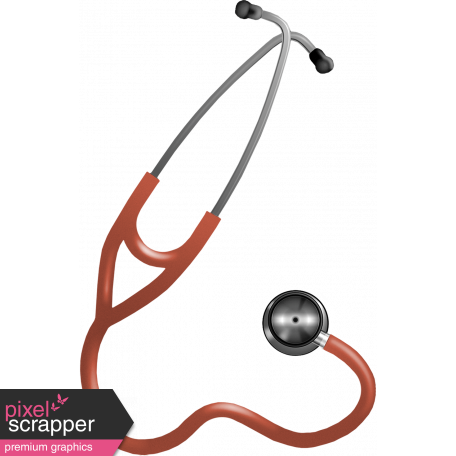 Tiny, But Mighty - Orange Stethoscope