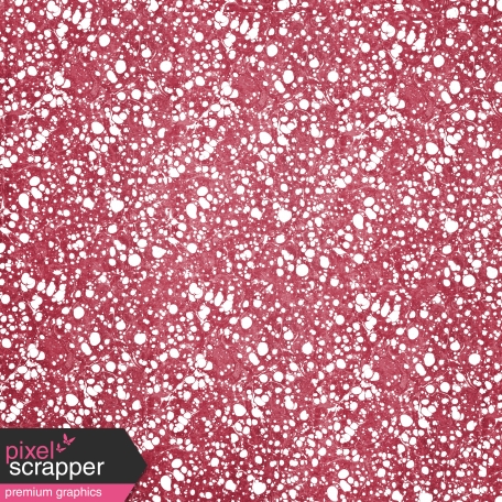 Be Mine - Dark Pink Marbled Paper