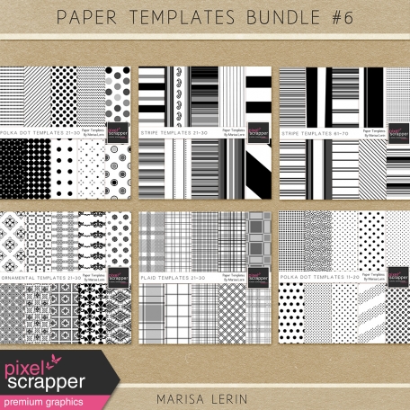 Paper Templates Bundle #6