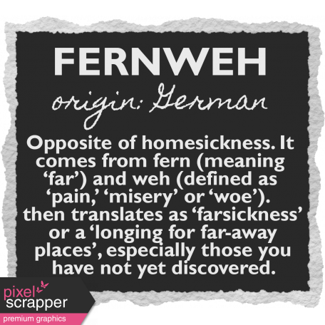 Alistair West Kit: Fernweh