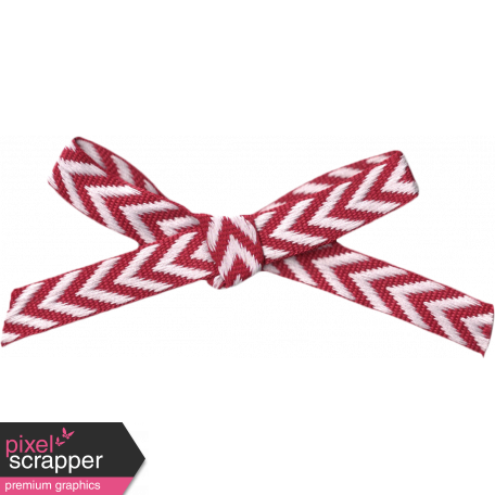 Nutcracker December BT Mini Kit - Red and White Chevron Bow