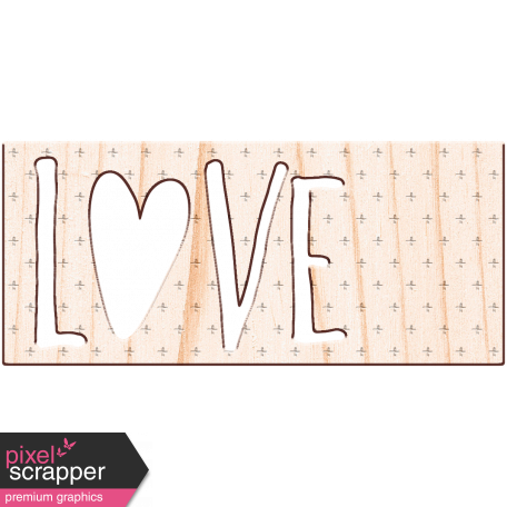 Scraps Kit #2 - Wood Love