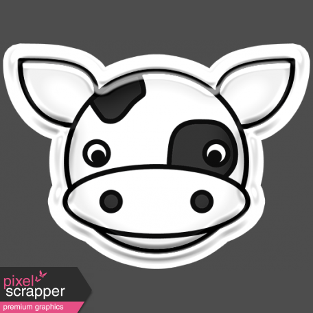 BYB Animals - Cow Sticker