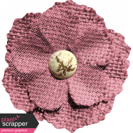 Flower Power Elements Kit - Fabric Flower Pink graphic by Marisa Lerin ...