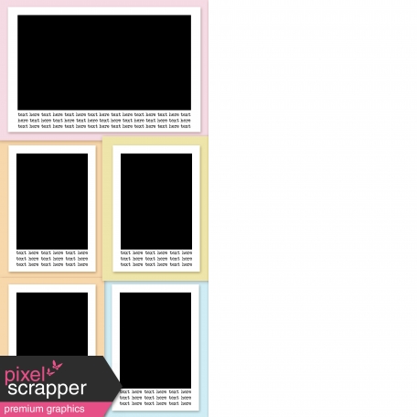 Pocket Templates Kit #2 Redone - Template 1 graphic by Marisa Lerin ...