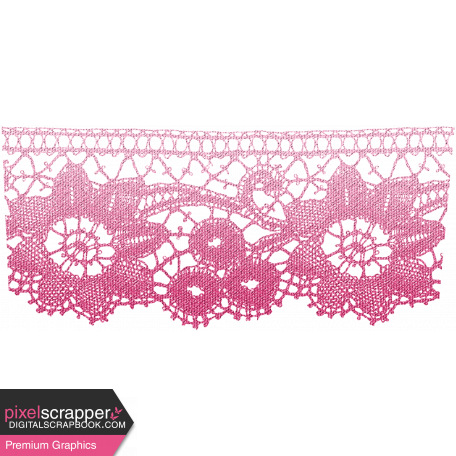 Good Life Aug 21 Collage Lace-pink Graphic By Marisa Lerin 