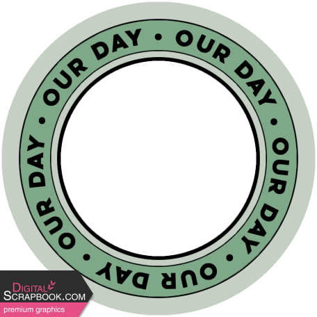 Good Life March & April 2023 Stickers: Circle- Our Day graphic by ...