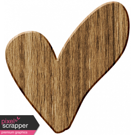 Wood 13 - Heart Here & Now Wood Kit