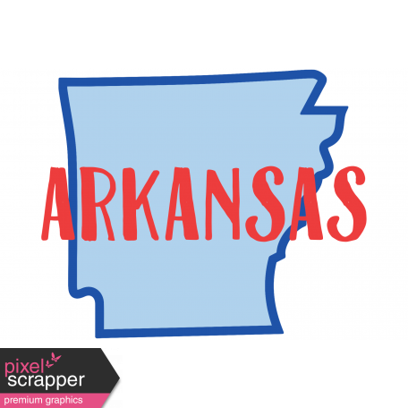Journal Card Arkansas 4x6