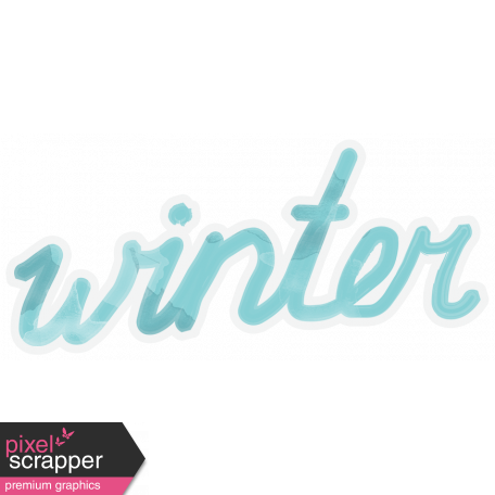 Winter Arabesque - Winter Sticker