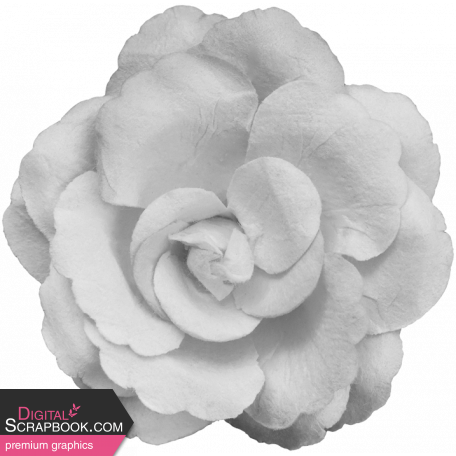 Paper Flower Template 048 graphic by Janet Kemp | DigitalScrapbook.com ...