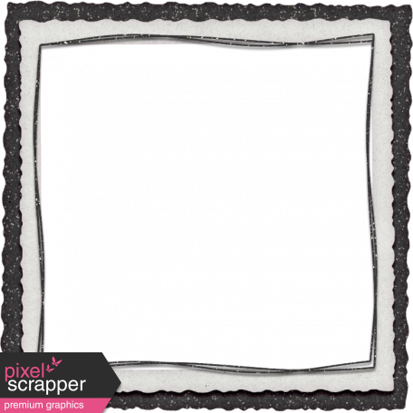 Elegant Autumn Black Paper Frame