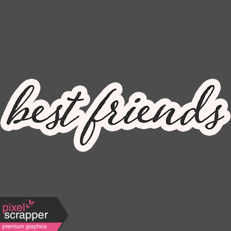 friendship word art