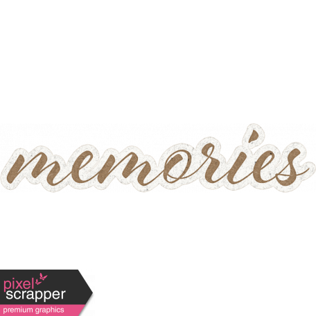 Summer Twilight - Memories Word Art Sticker graphic by Jessica Dunn ❄️