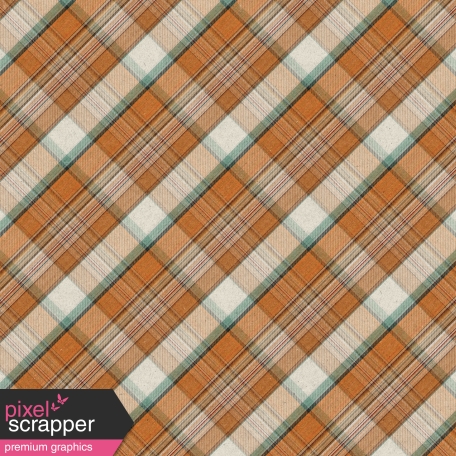 Copper Spice Plaid Paper 03