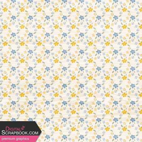 Staycation Extra Paper Floral Wood