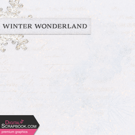 Homestead Life Winter Journal Card Floral Winter Wonderland 4x4