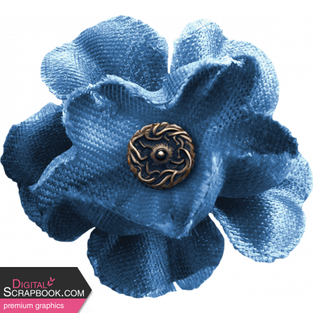 Provincial Seascape flower blue