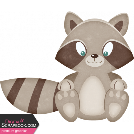 Celebrate Autumn mini racoon