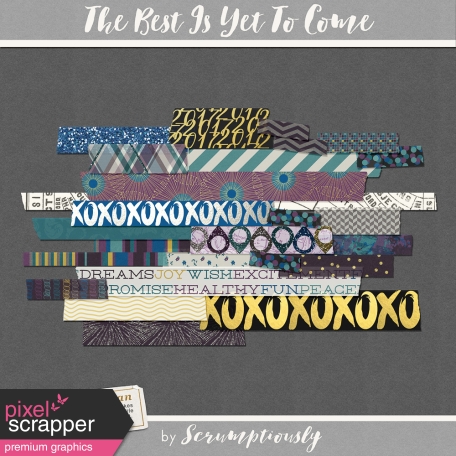 The Best Is Yet To Come 2017 Washi Tape Kit