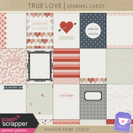 True Love - Journal Cards