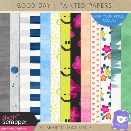 Good Day - Painted Papers