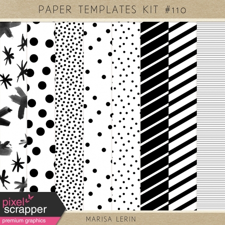 Paper Templates Kit #110