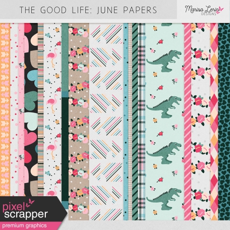 The Good Life: June Papers Kit