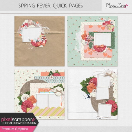 Spring Fever Quick Pages Kit