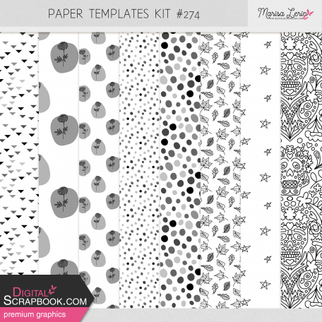 Paper Templates Kit #274