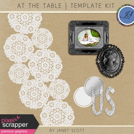 At the Table - Template Kit