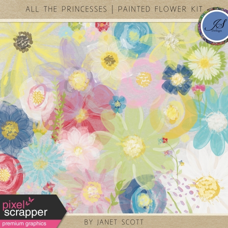 All the Princesses - Painted Flower Kit