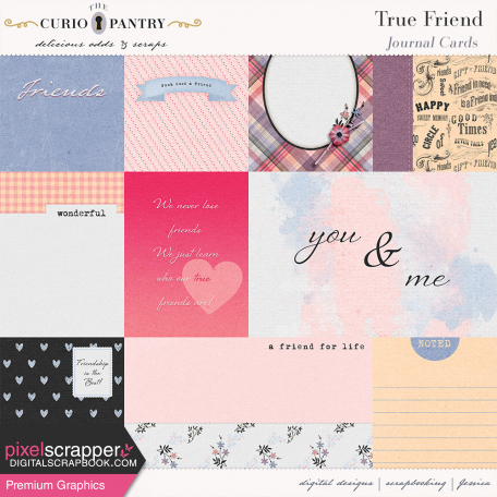 True Friend Journal Cards