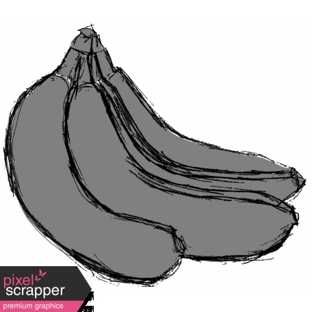 Bananas Template graphic by Brooke Gazarek | DigitalScrapbook.com