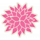 Hello- Pink Paper Flower