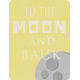 Space Explorer- To The Moon And Back Card 3x4