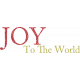 Christmas In July- CB- Wordart- Joy To The World