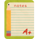 School Fun- Journal Cards- Notes